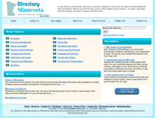 Tablet Screenshot of directoryminnesota.com